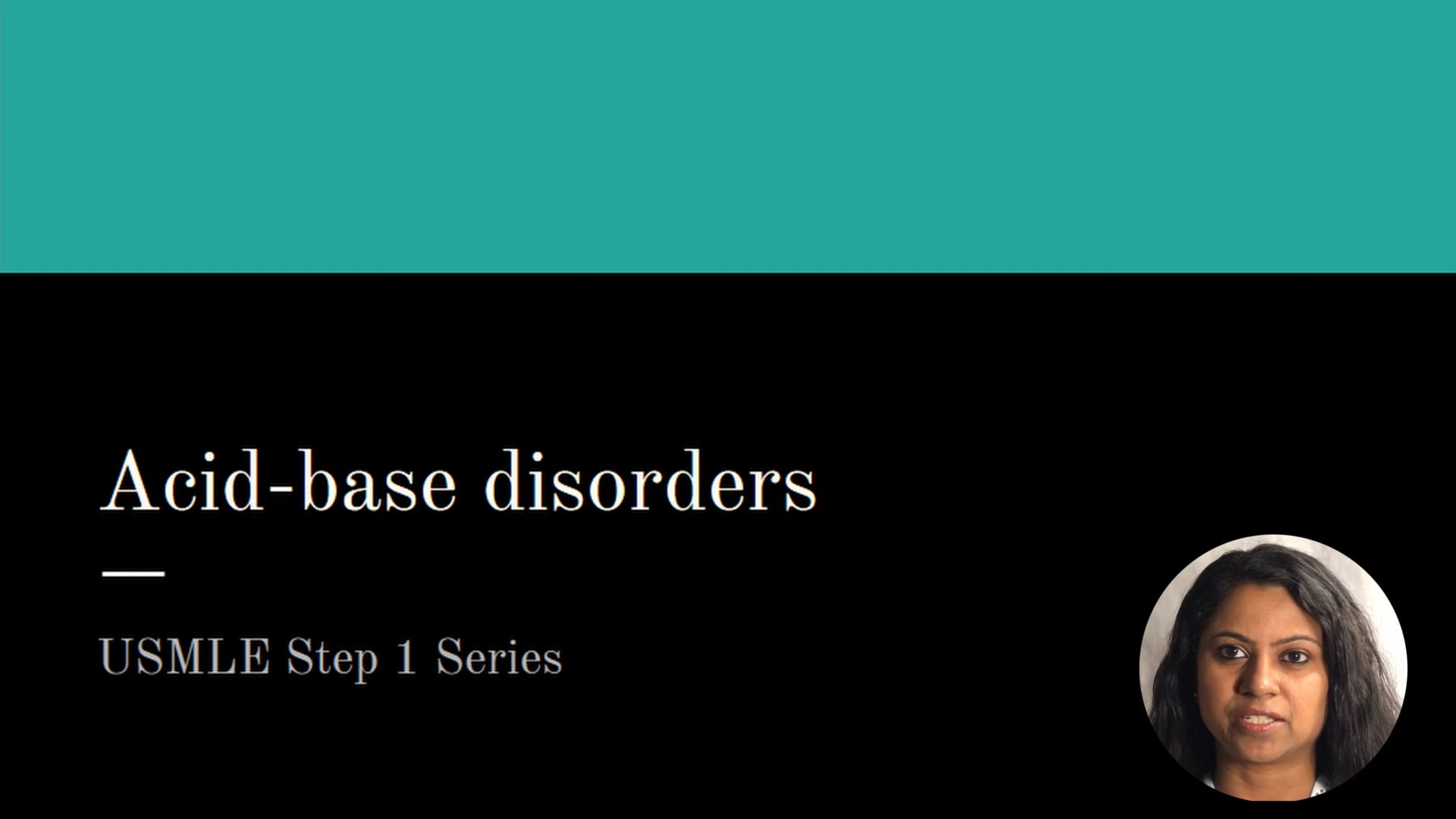 Acid-base disorders