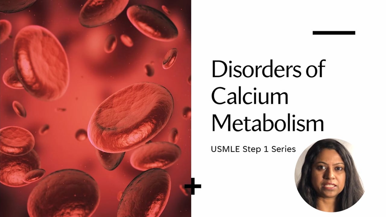Disorders of calcium metabolism